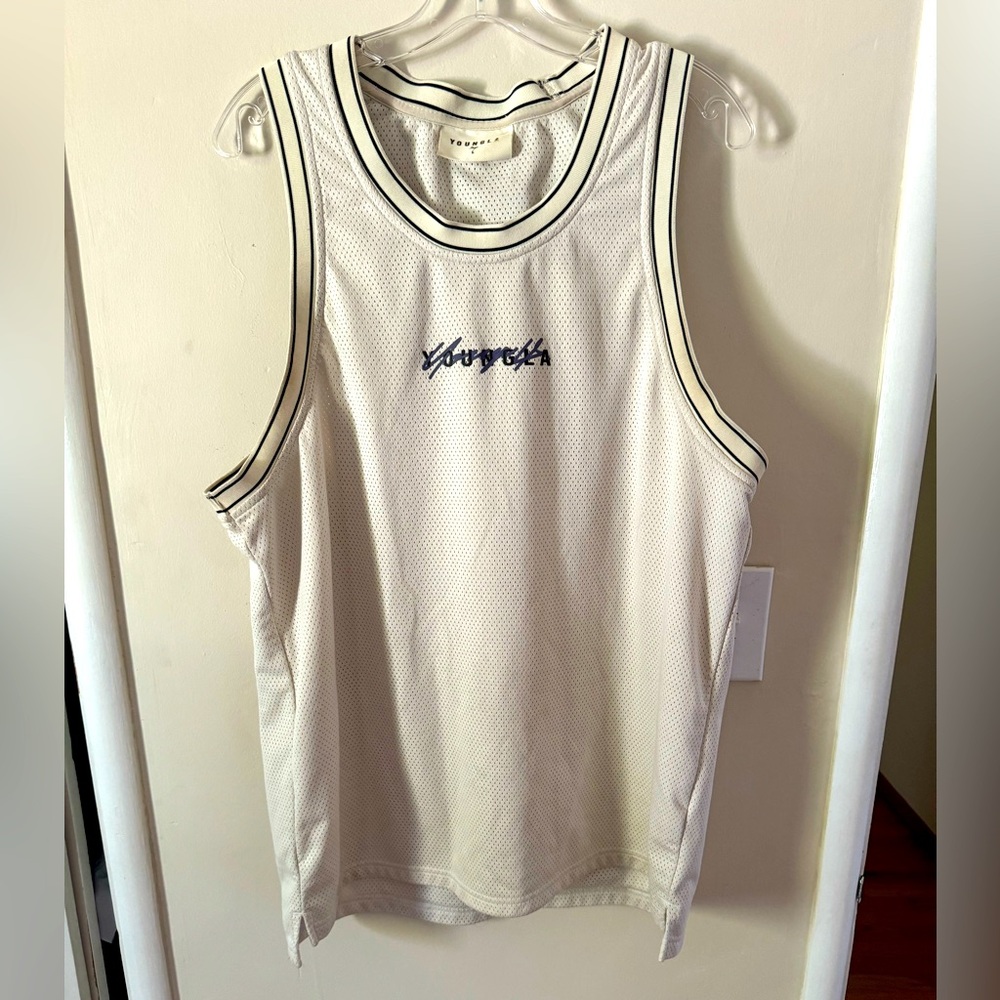 Young La Basketball Jersey Off white